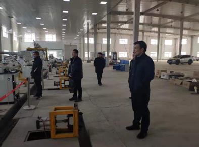 機電工程學院對在建實踐基地進行假期檢查